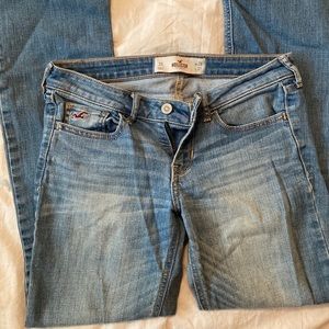 Hollister boot cut light wash jeans